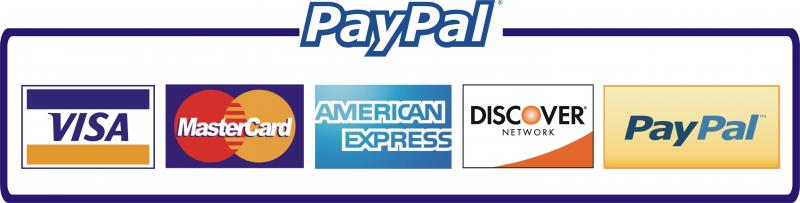 We accept all major credit cards
